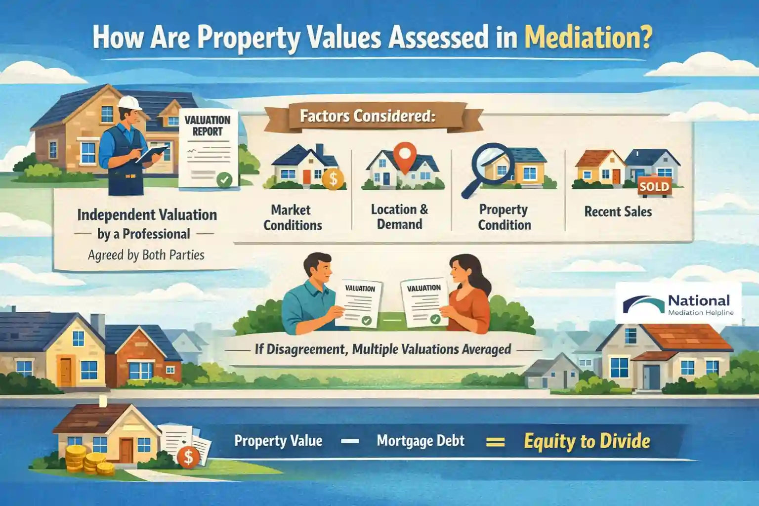 How Are Property Values Assessed in Mediation Maidenhead?