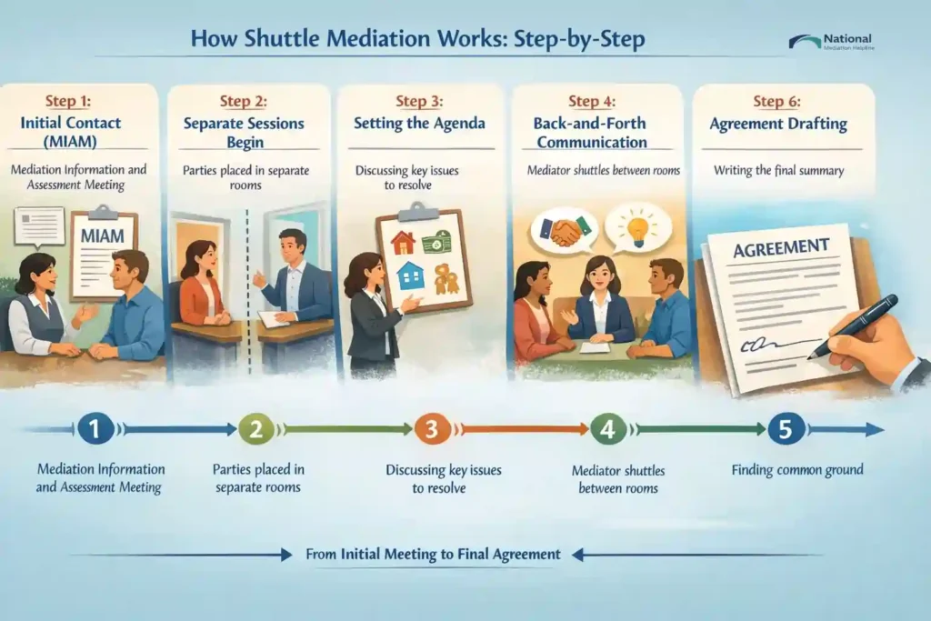 How Shuttle Mediation Works: Step-by-Step Maidenhead