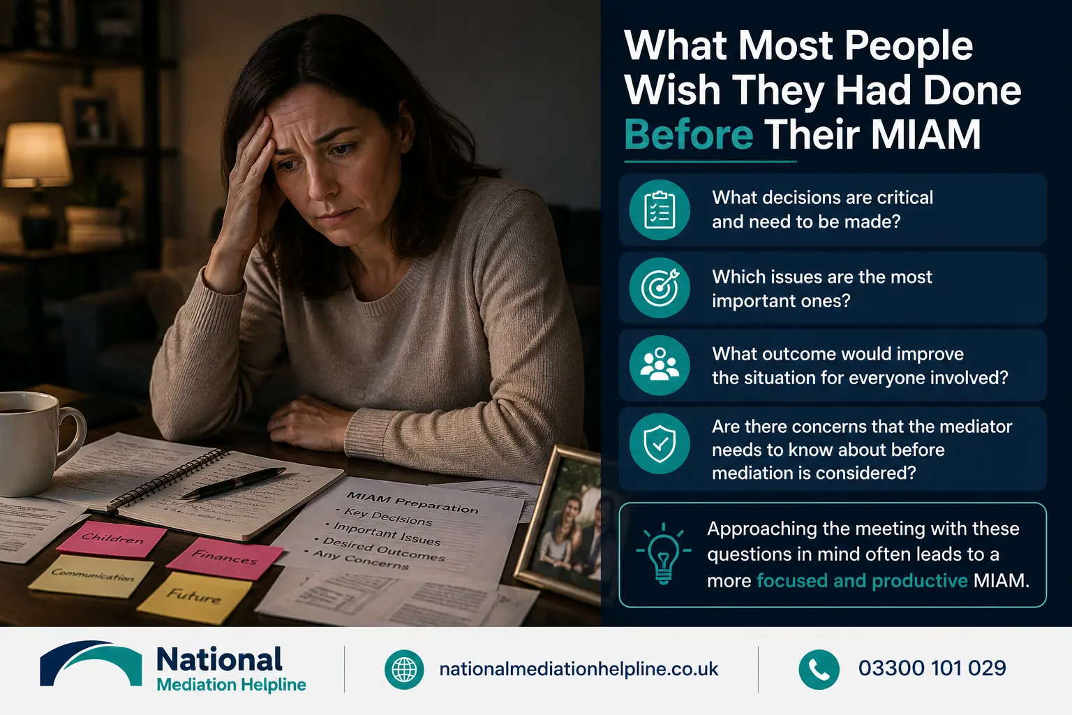 How to prepare for a miam in Maidenhead What most people miss what should they have done before miam