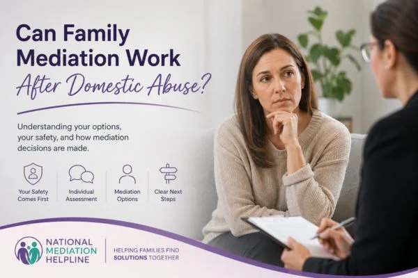 Can Family Mediation Maidenhead Work After Domestic Abuse?